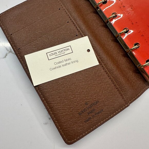 Louis Vuitton Monogram Canvas Agenda PM with 3 Credit Card Slots & Address Cards - Picture 8 of 16